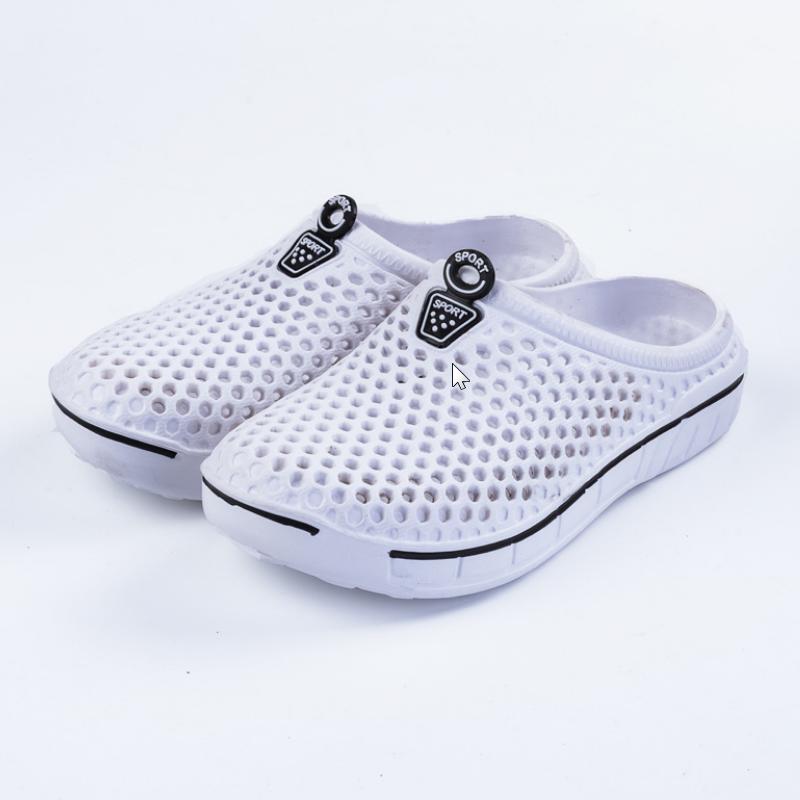 2025 Women Sandals Garden Clogs Couples EVA Slippers Unisex Breathable Beach Sandals Women Flat Slides Plus Size 36-45 WSH3853