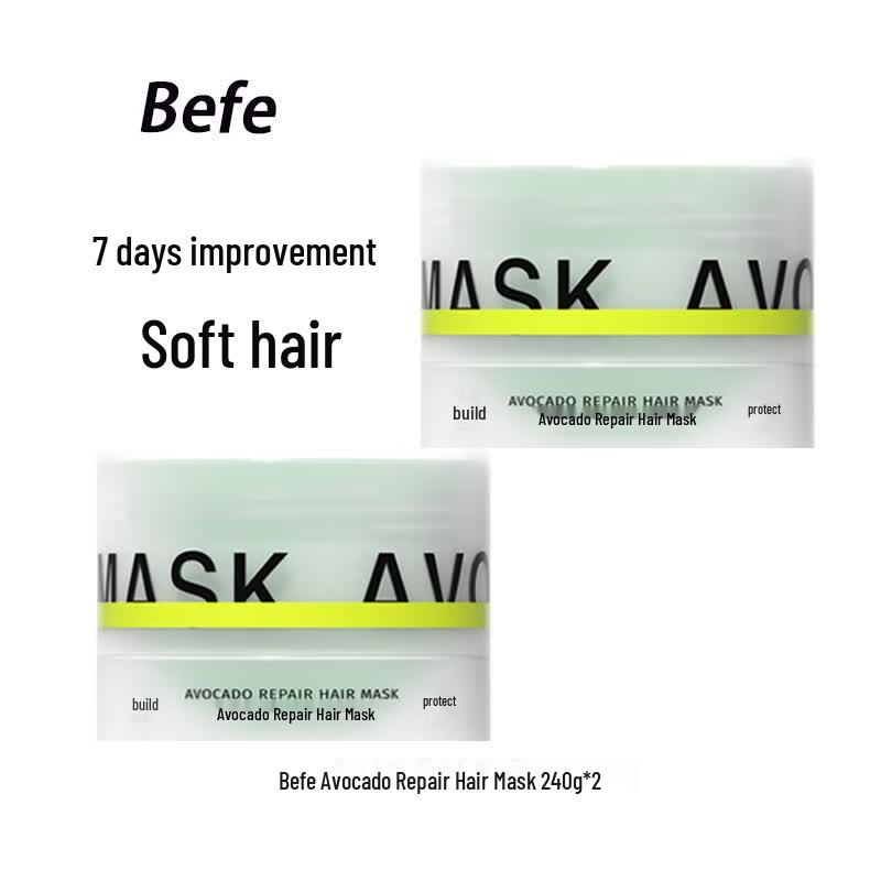 BeFe Avocado Repair Hair Mask Duo Pack