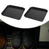 2x Boot Trays Potted Tray Nonslip Multi Purpose Trays Indoor Boot Mats for Mud Shoe Trays for Garage Sown Tools Closet Pet Bowls