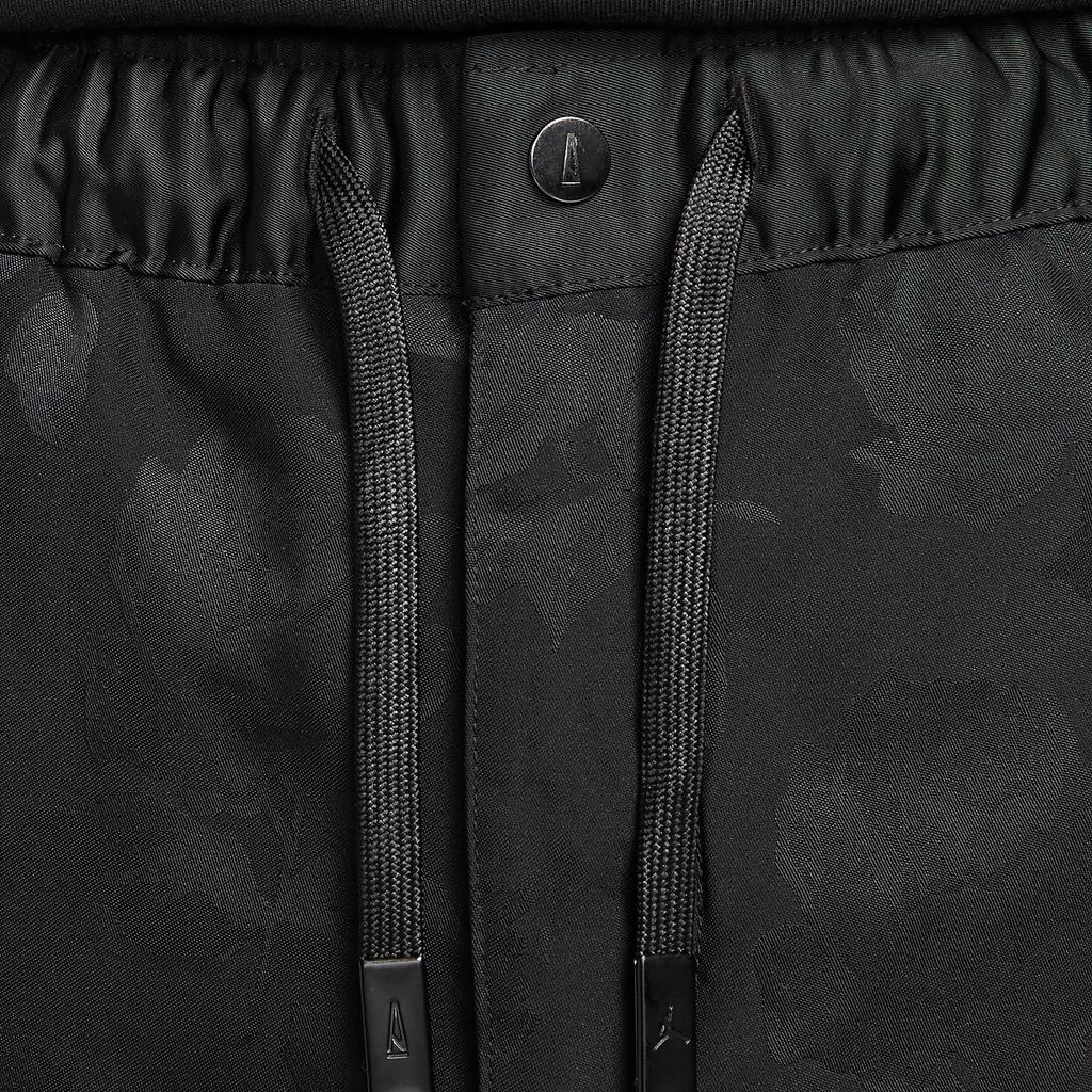 A Ma Maniére X Jordan Collaboration SS22 Solid Drawstring Sports Shorts Men Bottoms Black DJ9755-010