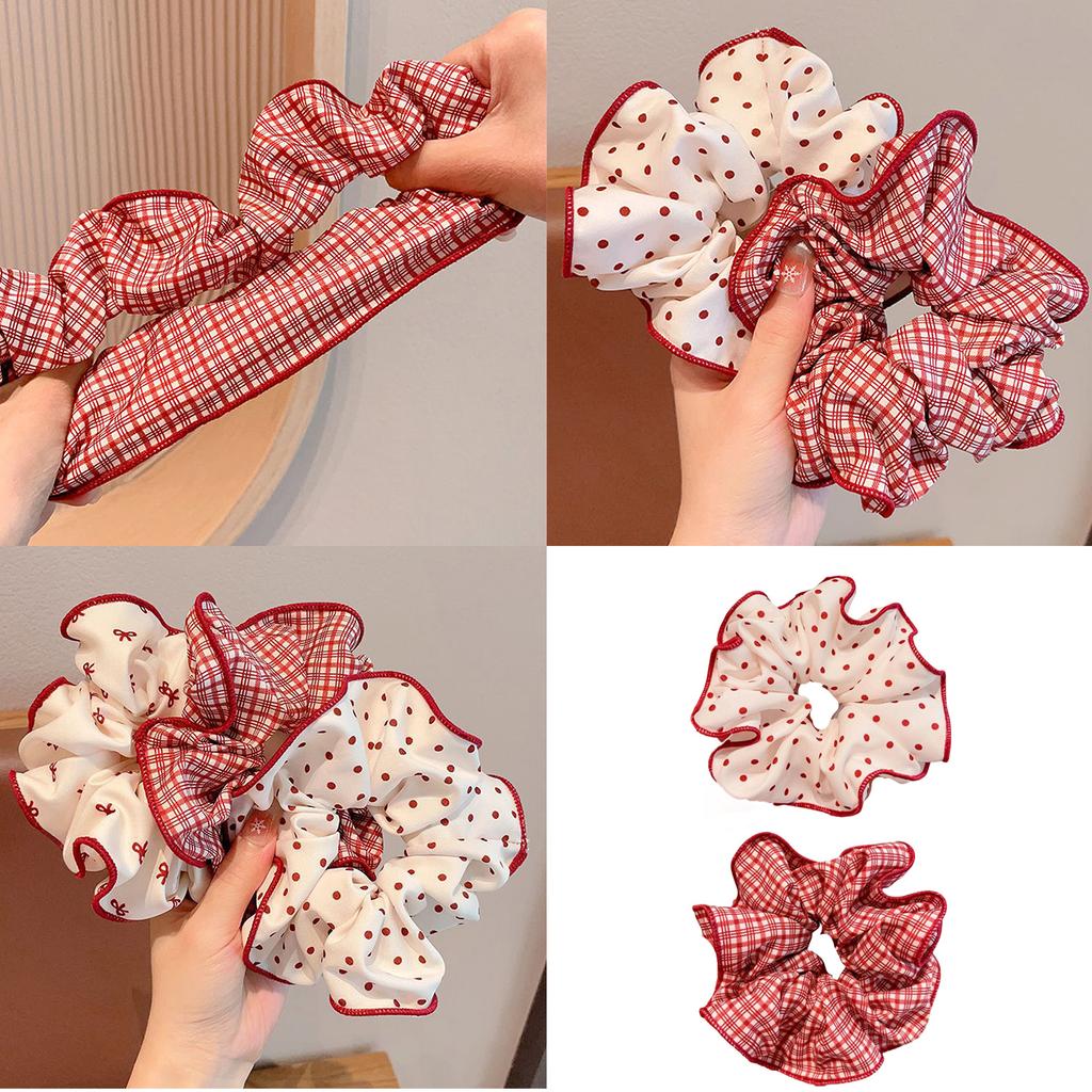 Hair Scrunchy Women Hair Bun Hairpieces Hair Scrunchies Female Headdress Teenager Girl Hair Styling Tool