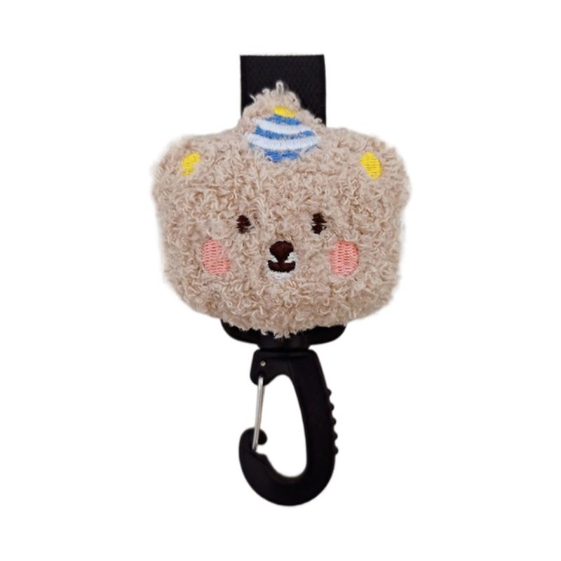 Strollers Clips and 360 Degree Loop for Hanging Bags Purse and Shopping Pram Clip Universal for Pushchair Organizer Hook