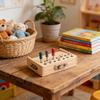 Montessori Schraubenzieherbrett Lernspielzeug Aus Holz Für Kinderentwicklung