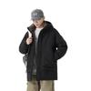 Men's Thickened Down Jacket Men's Winter New Duck Down Winter Warm Cargo Jacket Hooded Jacket