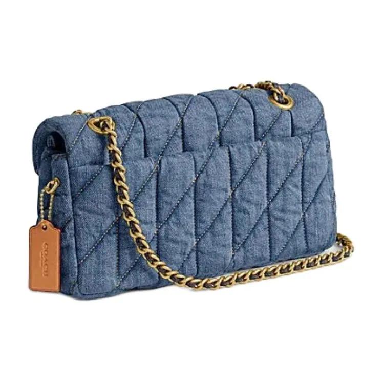 COACH Tabby Fabric Crossbody Bag , Shoulder Bag Medium Women's Indigo (Unisex) Crossbody Bags CR704 B4IN