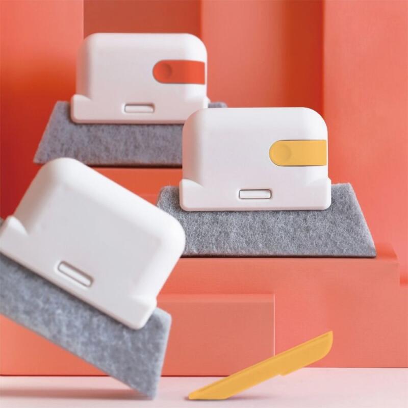 Window frame dust cleaning brush, crevice scrubber, veranda cleaning