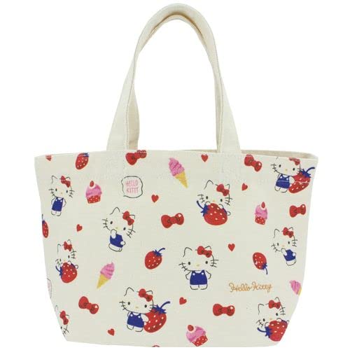 

Hello Kitty canvas lunch bag strawberry