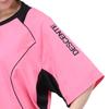 DESCENTE Piste Color Volleyball Wear, Short Sleeve Shirt, Layering Shirt, DX-B2410XB PNK (Pink/LL/Men's, Women's)