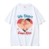 Heated Rivalry We Didnt Even Kiss Heart Graphic TShirts Summer ONeck Short Sleeve T Shirts Mens Women 100 Cotton Tshirt