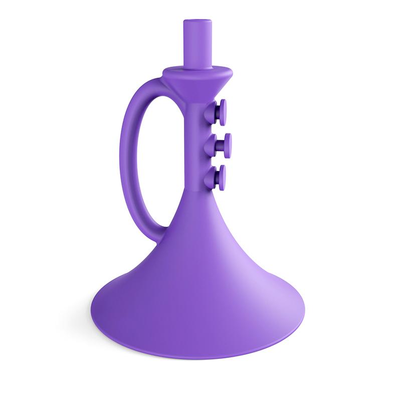 

Portable Kitchen Silicone Funnel Creative Musical Instrument Trumpet Shape Multi-Function Funnel Food Funnel 3