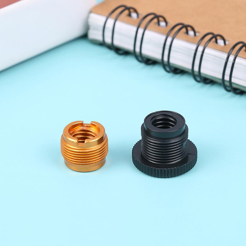 4 Stück Mikrofonklemmen Schrauben Gewindeadapter Konverter Umwandlungsmutter Adapter