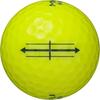 Dunlop Maxfli Wizard Golf Balls 2021 Model Yellow 24 Pack