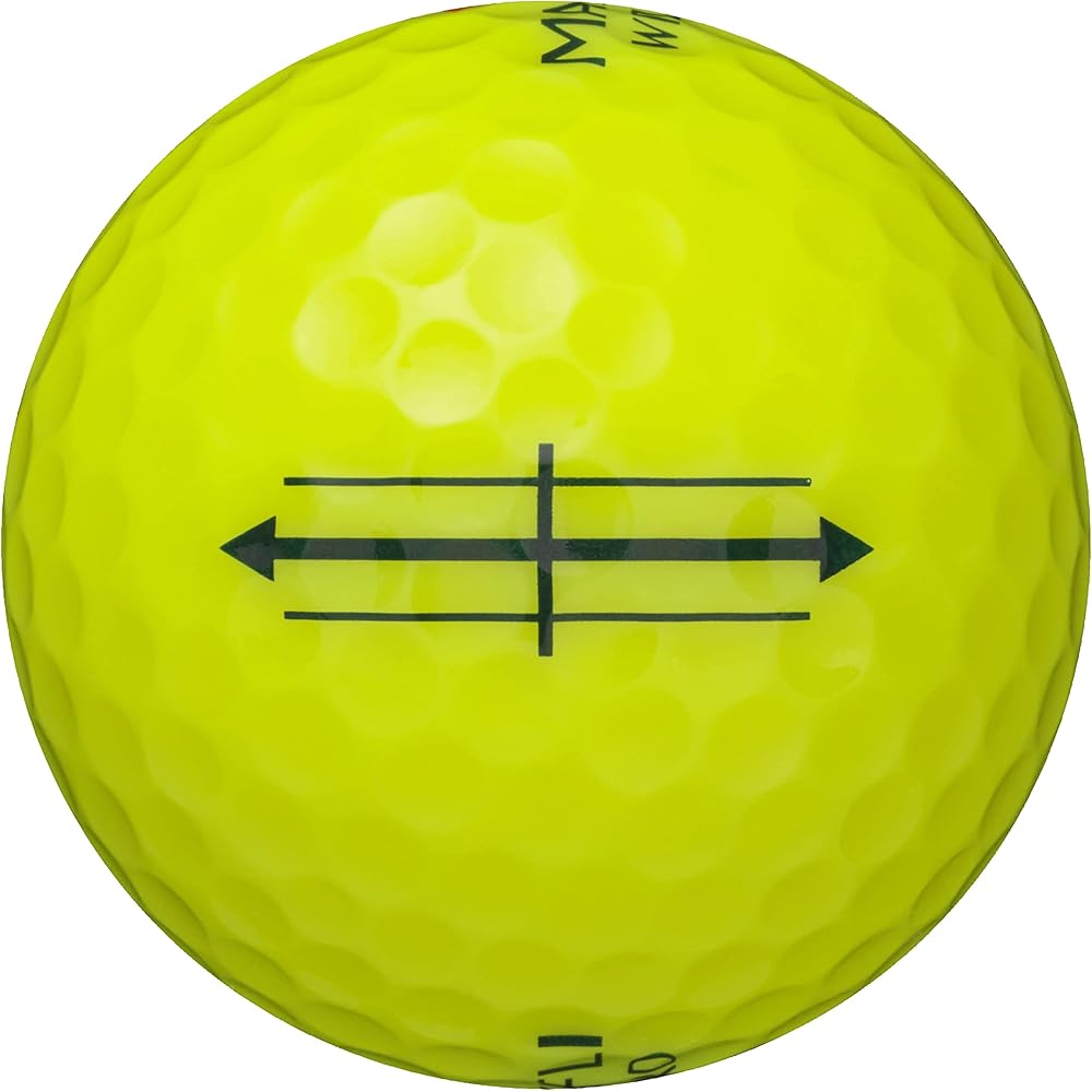 Dunlop Maxfli Wizard Golf Balls 2021 Model Yellow 24 Pack
