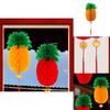 Charming Pineapple Apple Lanterns Designed For Colorful Happy New Year And Celebration Decor