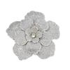 Three-dimensional Camellia Rhinestone Flower Patches Sparkling DIY Craft Sewing Supplies Flower Brooch Fabrics Embellishment