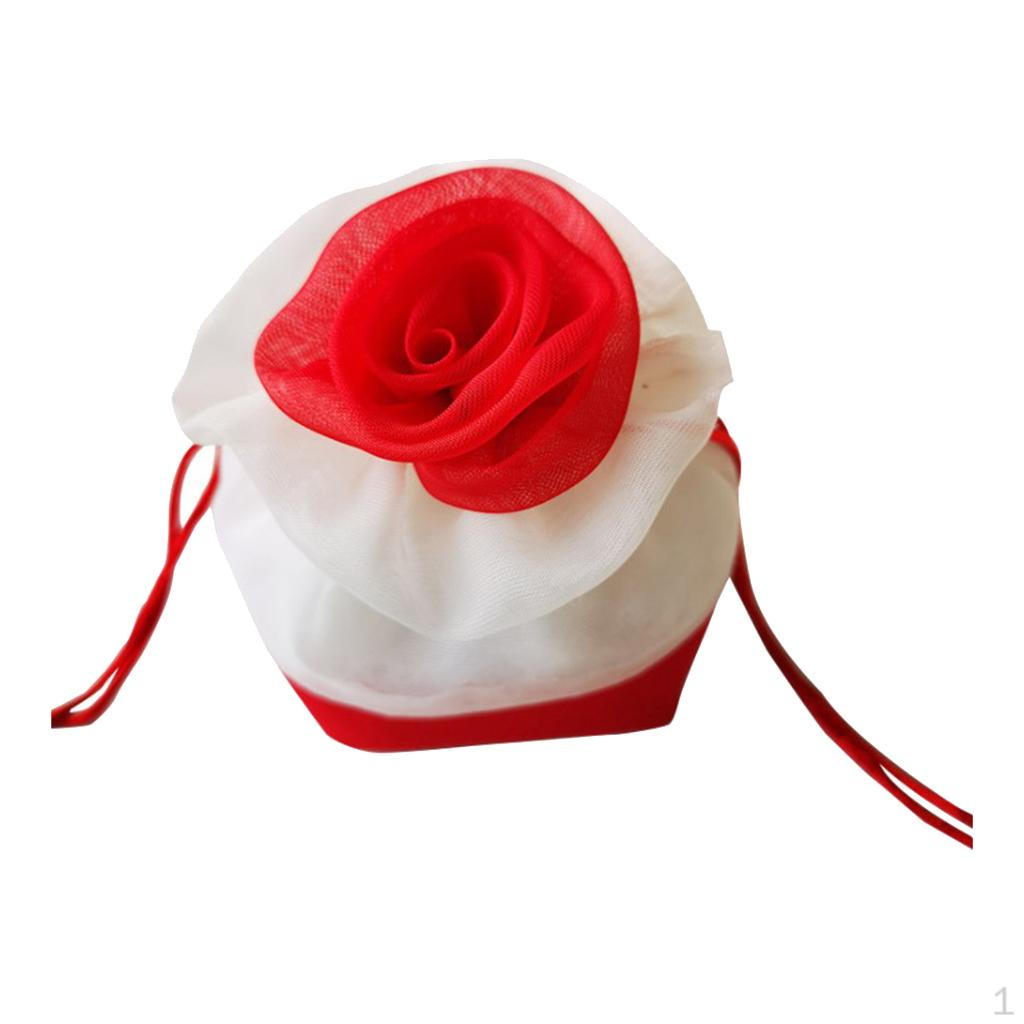 Подарочный пакет, 15 * 15 см Red
