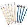 10 Pcs Dotting DIY Tools Kit Stainless Steel Ball Styluses Rock Painting