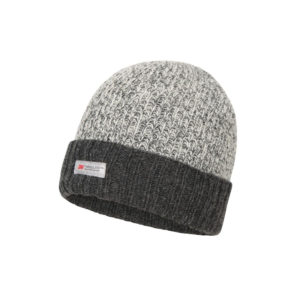 Mountain Warehouse Mens Contrast Knitted Thinsulate Beanie