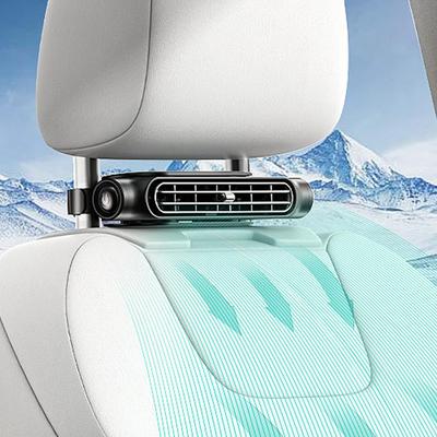 Car Fan, USB Car Fan, 3 Levels of Air Flow,