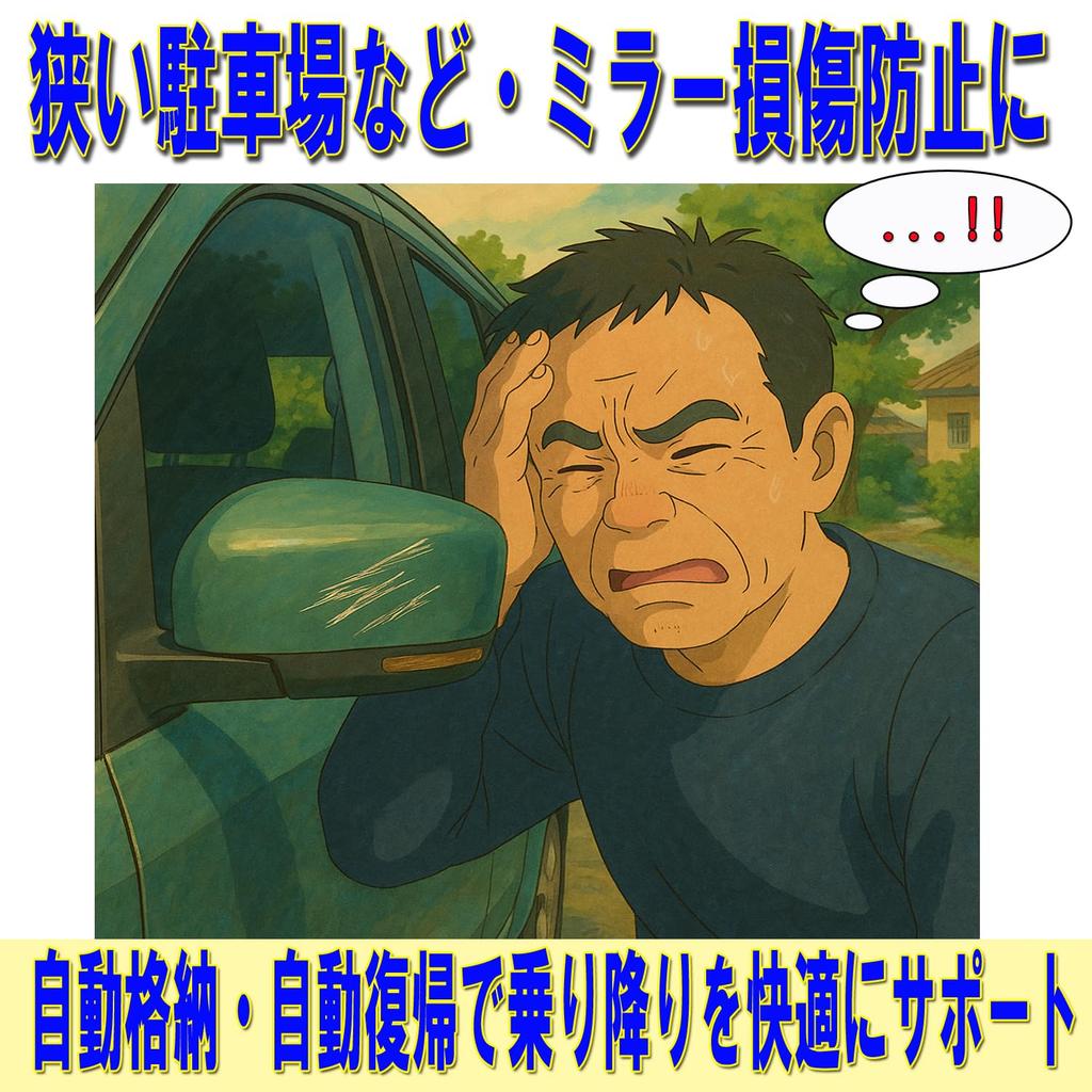 KIYOPARA Atrai Hijet S700V S500P Door Mirror Automatic Retraction Unit