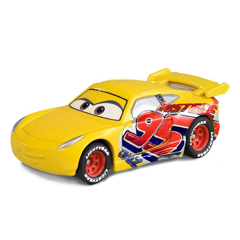 Disney Pixar Cars 2 3 Lightning McQueen Jackson Storm The Queen Ramone 1:55 Diecast Alloy Car Model Children Toy Cars Gift