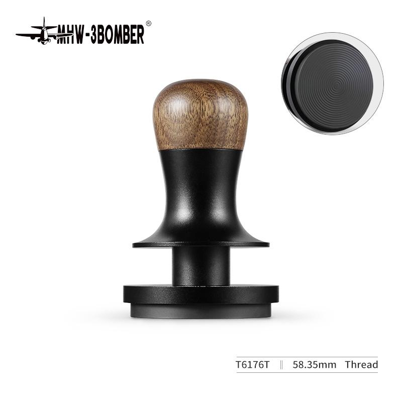 MHW-3BOMBER 30lb Constant Pressure Coffee Tamper 53.35mm  58.5mm Espresso Flat Tampers Loaded Barista espresso accessories Tool