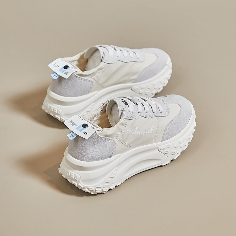 

Женские повседневные кроссовки, персонализированные туфли на плоской подошве для скейтборда, модные женские кроссовки для бега, женские теннисные кроссовки, прогулочная обувь 35 бежевый