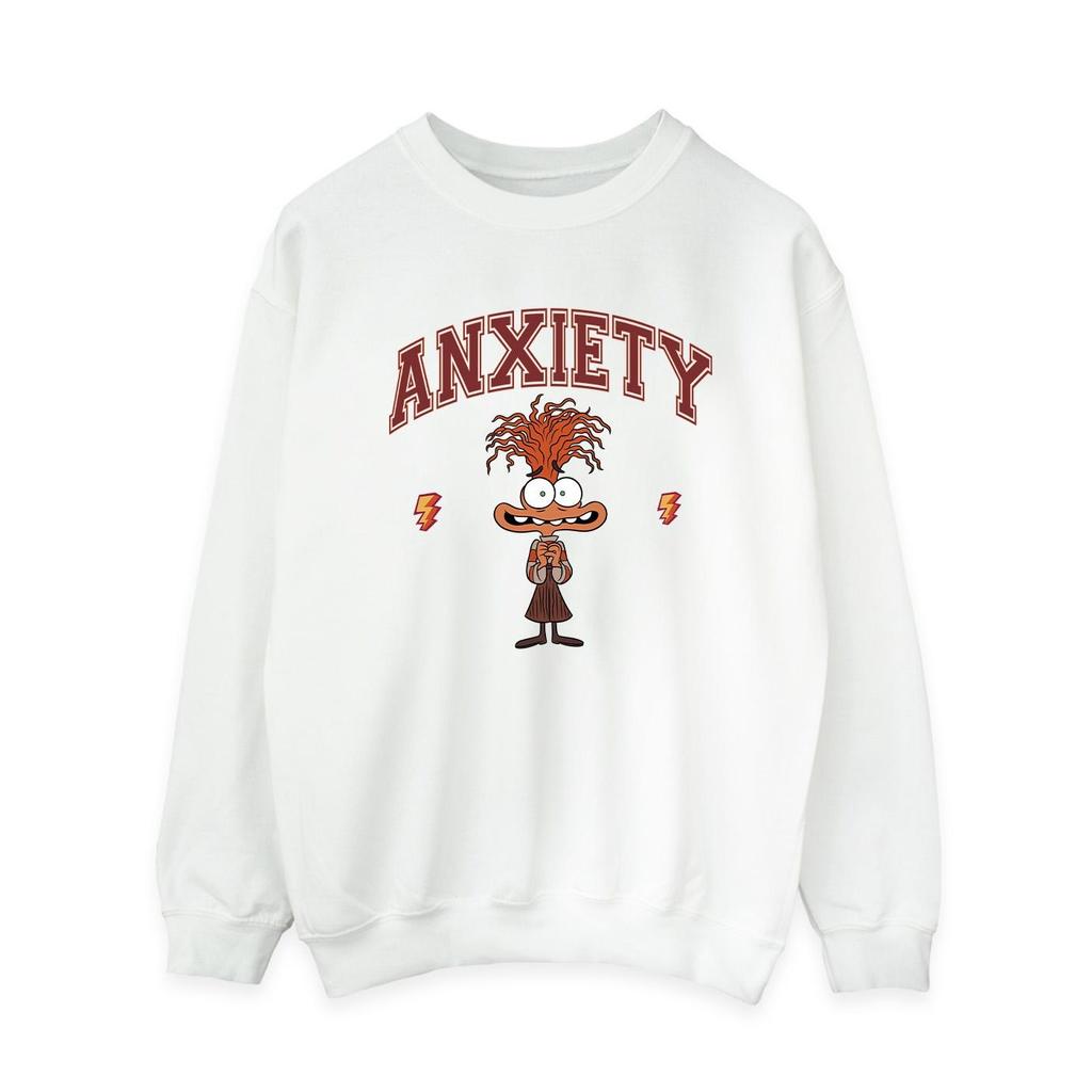 Inside Out 2 Womens/Ladies Anxiety Collegiate Sweatshirt