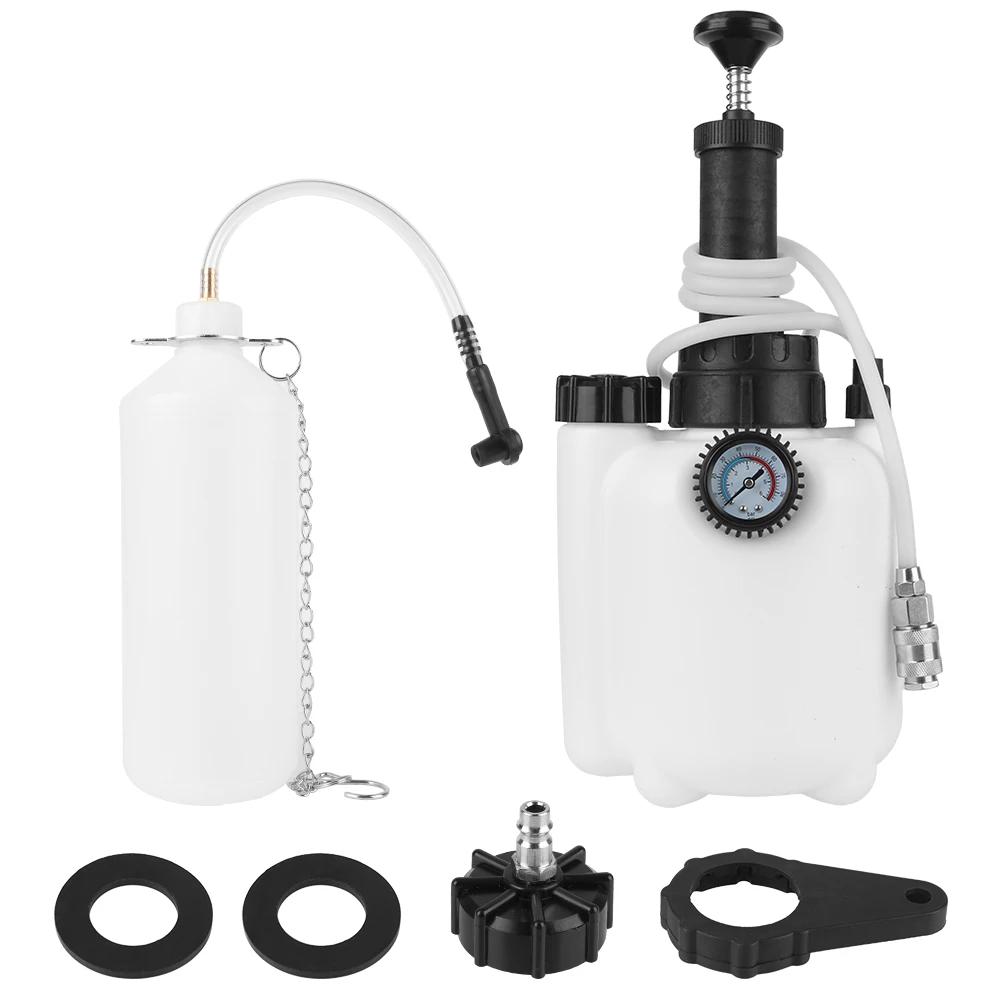 3L Vacuum Brake Pressure Fluid Pump Car Manual Brake Fluid Bleeder Kit Professional Brake Flush Machine Pneumatic Brake Bleeder