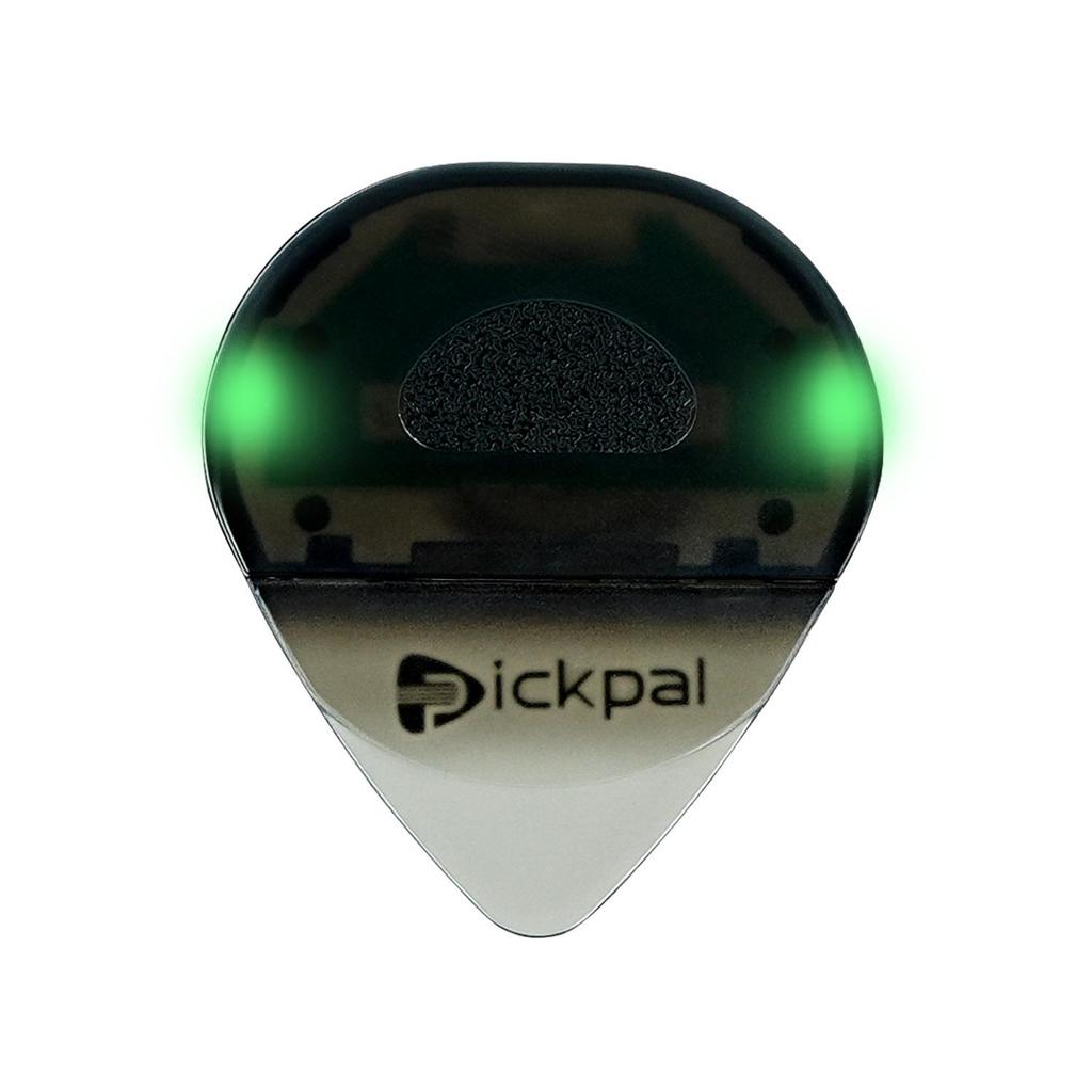 LED Light-Up Bakelite Guitar Pick with Replaceable Battery for Fingerstyle Players