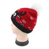 Christmas Unisex Winter Knitting Hat Wool Ball Snowman Snowflake Elk X-mas Tree Beanies