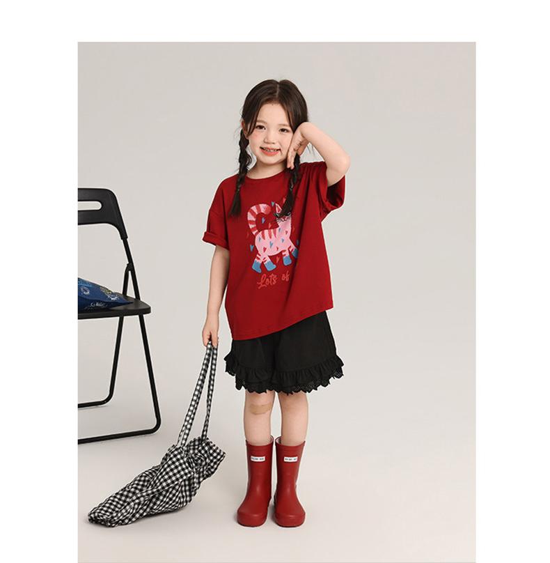 New products for boys and girls, pure cotton short sleeves