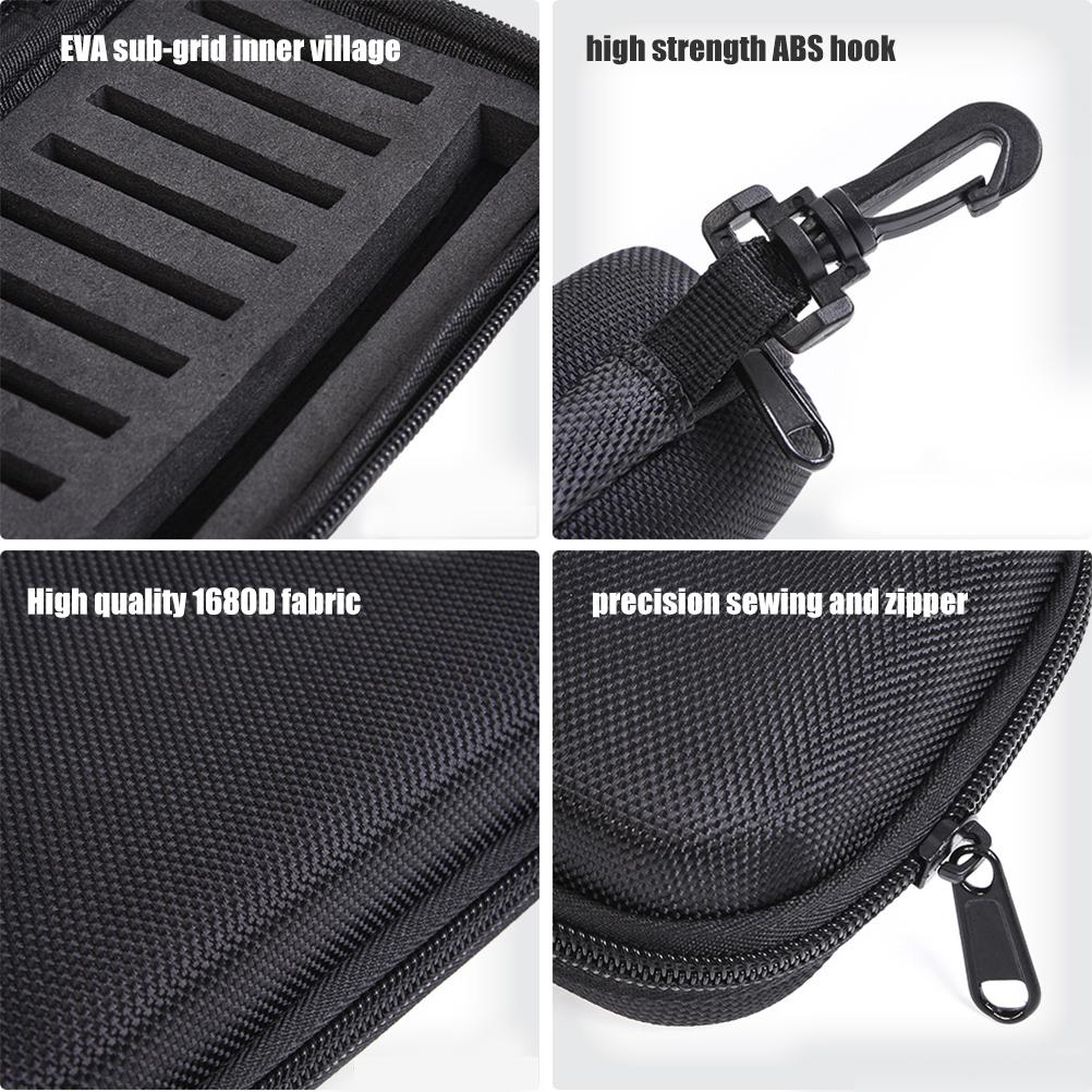 Double Side Waterproof EVA Foam Fishing Tackle Bag Case Fly Fishing Bait Hook Lure Storage Case Pouch Organizer