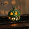 Halloween Ambient Light Cover 3D Printed Skull Pumpkin Candle Holder Hollow Design Decor