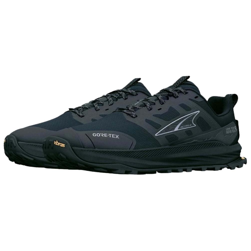 Altra Lone Peak 9+ Comfortable Soft Durable Trail Running Shoes Men sneaker Black AL0A85UT-001