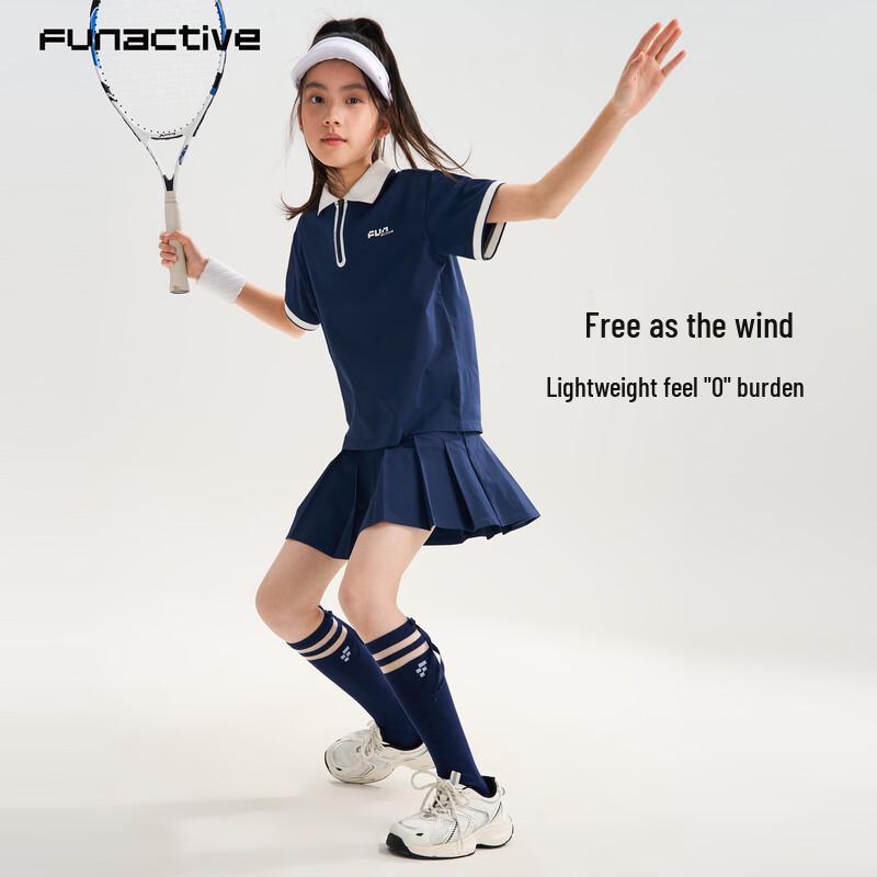 FUN ACTIVE Kids' Summer Sport Polo Shirt