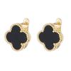 Novelty Four-leaf Clover Copper Earrings Beauty Girl Temperament Couple Gift Ladies Earrings