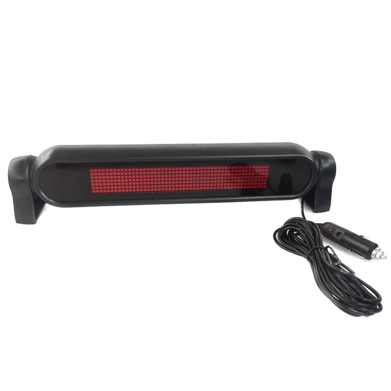 Wireless Vehicle LED Display 7X50 Dot Scrolling LED Sign Rotatable Car Display F-Best