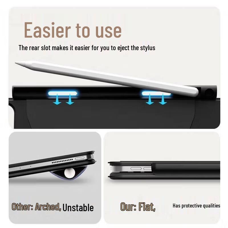 Magnetischer Apple Pencil Halter für iPad Magic Keyboard