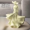 High-end Sculpture Cream Wind Figure Art for Home Decorations, Creative Simulation Resin Gift, Office and Study Living Room, 1Pc