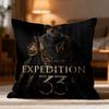 Hot CClair Obscur Expedition 33ew Cushion Cover Soft Washable Pillow Case Multi-Scene for Couch Bed Travel Office Use
