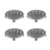 4 Τεμάχια 60MM 61MM 68MM 69MM 4B0601170 Styling Αυτοκινήτου Κεντρικά Καλύμματα Τροχών Καλύμματα Κέντρου Ζαντών Για A3 A4 A5 A6 A7 A8 S4 S6 TT Αξεσουάρ