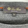Loro Piana FAI1916 Wool Crew Neck Knit tops 54 grayUsed