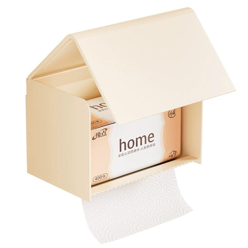 

Portarrollos de papel higiénico impermeable para baño, soporte de pared sin taladrar