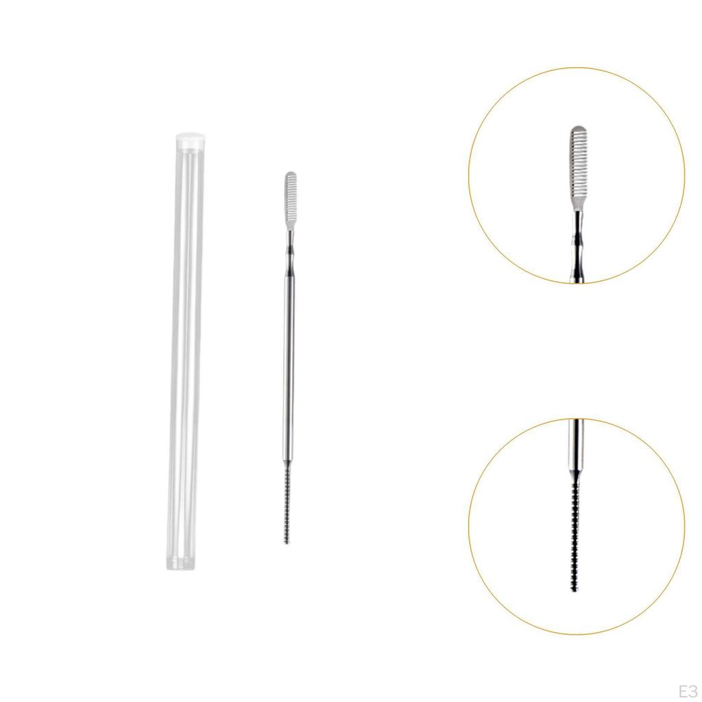 Eyelash Lift Perm Tool ,Metal Lash Rod with Protect Case,Lash Tint for Eyebrow