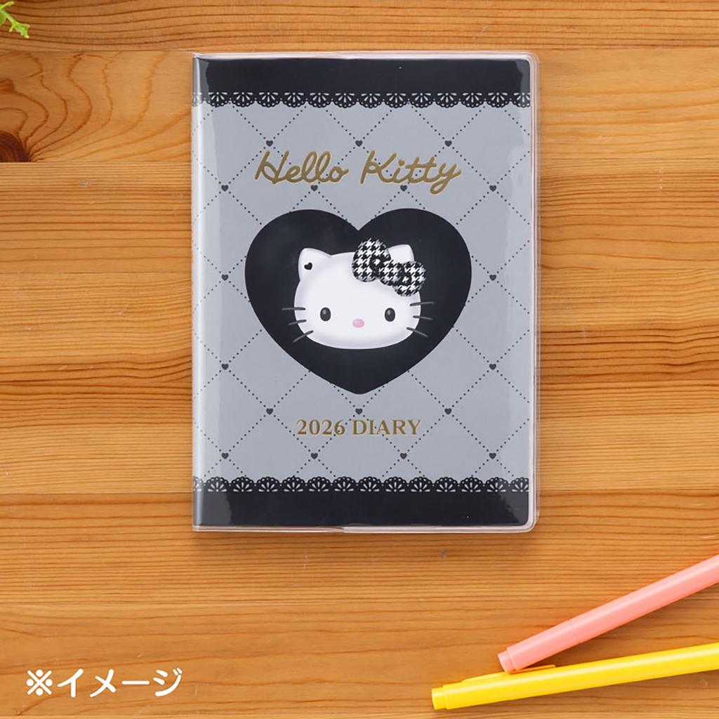 Sanrio B6 Diary 2026 Hello Kitty Paper October Start Planner Schedule Planner Diary 623393 (Block Type)