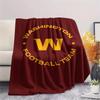 Washington Commanders Print Flannel Blanket, High quality Comfortable for All Seasons, Home Decor, Warmth and Comfort, Perfect for Christmas Gifts