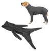 Elastic Dog Four-legged Jumpsuit Zipper Closure Zipper Dog Outfit Dog Anti-shedding Suit  Body Warm