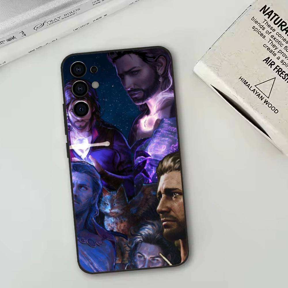 

Baldur s Gate Чехол для телефона для Samsung S25,S24,S21,S22,S23,S30,Ultra,S20,Plus,Fe,Мягкий силиконовый черный чехол Samsung S105G