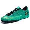 Large size high-top football shoes, men's and children's fly-woven socks, broken nails, artificial turf AG nails competition training shoes
